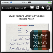 National Archives / Today's Document