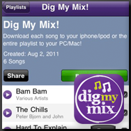 DigMyMix - iPhone App Case Study
