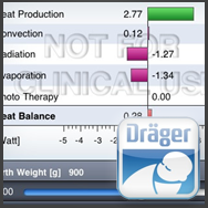 Dräger Medical / Heat Balance Simulation Application