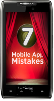 Seven Mobile App Mistakes